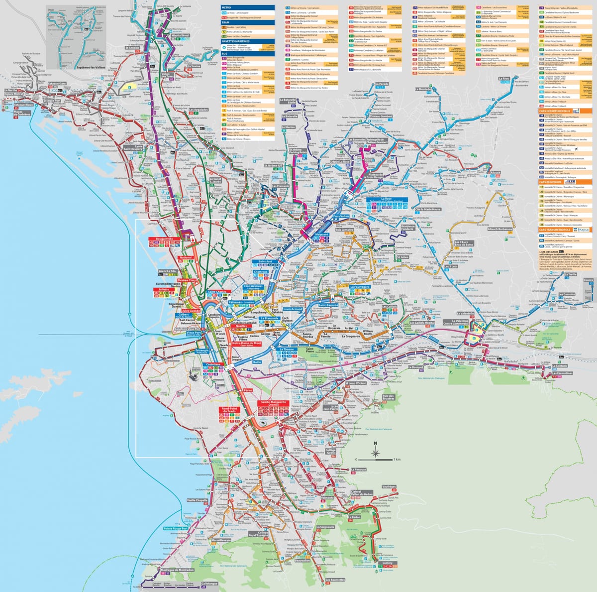 Marseille prijevoznu kartu